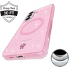 image:imageVELVET CAVIAR Case for Samsung Galaxy S26  Magnetic  10ft Drop Tested  Cute Protective Phone Cases for Women  Noir Vibe CheckeredPink Stardust Glitter
