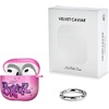 image:imageVELVET CAVIAR Compatible with AirPods 4 Case with Keychain  Cute Protective Hard 4th Generation Cases for Women  Cow PrintBratz Airbrush Angelz