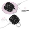 image:imageVELVET CAVIAR Compatible with AirPods 4 Case with Keychain  Cute Protective Hard 4th Generation Cases for Women  Cow PrintChrome Stars