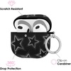 image:imageVELVET CAVIAR Compatible with AirPods 4 Case with Keychain  Cute Protective Hard 4th Generation Cases for Women  Cow PrintChrome Stars