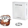 image:imageVELVET CAVIAR Compatible with AirPods 4 Case with Keychain  Cute Protective Hard 4th Generation Cases for Women  Cow PrintCocoa Cow