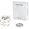 image:imageVELVET CAVIAR Compatible with AirPods 4 Case with Keychain  Cute Protective Hard 4th Generation Cases for Women  Cow PrintCoffee Please