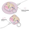 image:imageVELVET CAVIAR Compatible with AirPods 4 Case with Keychain  Cute Protective Hard 4th Generation Cases for Women  Cow PrintEnchanted Mushroms