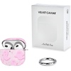 image:imageVELVET CAVIAR Compatible with AirPods 4 Case with Keychain  Cute Protective Hard 4th Generation Cases for Women  Cow PrintGhosted Pink Glitter