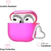 image:imageVELVET CAVIAR Compatible with AirPods 4 Case with Keychain  Cute Protective Hard 4th Generation Cases for Women  Cow PrintNeon Pink
