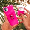 image:imageVELVET CAVIAR Compatible with AirPods 4 Case with Keychain  Cute Protective Hard 4th Generation Cases for Women  Cow PrintNeon Pink