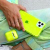 image:imageVELVET CAVIAR Compatible with AirPods 4 Case with Keychain  Cute Protective Hard 4th Generation Cases for Women  Cow PrintNeon Yellow