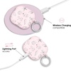 image:imageVELVET CAVIAR Compatible with AirPods 4 Case with Keychain  Cute Protective Hard 4th Generation Cases for Women  Cow PrintPink Coastal Seashells