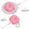 image:imageVELVET CAVIAR Compatible with AirPods 4 Case with Keychain  Cute Protective Hard 4th Generation Cases for Women  Cow PrintPink Peppermint Princess