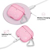 image:imageVELVET CAVIAR Compatible with AirPods 4 Case with Keychain  Cute Protective Hard 4th Generation Cases for Women  Cow PrintPink Stardust Glitter