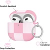 image:imageVELVET CAVIAR Compatible with AirPods 4 Case with Keychain  Cute Protective Hard 4th Generation Cases for Women  Cow PrintPink Vibe Checkered
