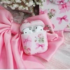image:imageVELVET CAVIAR Compatible with AirPods 4 Case with Keychain  Cute Protective Hard 4th Generation Cases for Women  Cow PrintPosie Pink Bow
