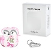 image:imageVELVET CAVIAR Compatible with AirPods 4 Case with Keychain  Cute Protective Hard 4th Generation Cases for Women  Cow PrintPosie Pink Bow