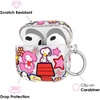 image:imageVELVET CAVIAR Compatible with AirPods 4 Case with Keychain  Cute Protective Hard 4th Generation Cases for Women  Cow PrintSnoopy Patchwork Glitter
