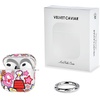 image:imageVELVET CAVIAR Compatible with AirPods 4 Case with Keychain  Cute Protective Hard 4th Generation Cases for Women  Cow PrintSnoopy Patchwork Glitter