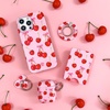 image:imageVELVET CAVIAR Compatible with AirPods 4 Case with Keychain  Cute Protective Hard 4th Generation Cases for Women  Cow PrintSweet Cherry