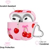 image:imageVELVET CAVIAR Compatible with AirPods 4 Case with Keychain  Cute Protective Hard 4th Generation Cases for Women  Cow PrintSweet Cherry