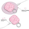 image:imageVELVET CAVIAR Compatible with AirPods 4 Case with Keychain  Cute Protective Hard 4th Generation Cases for Women  Cow PrintVelvet Burnout