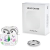 image:imageVELVET CAVIAR Compatible with AirPods 4 Case with Keychain  Cute Protective Hard 4th Generation Cases for Women  Cow PrintWicked For Good Glitter