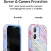image:imageVELVET CAVIAR Compatible with iPhone 11 Case Marble for Women amp Girls  Cute Protective Phone Cases Pink Iridescent Holographic BlueHolo Moonstone