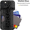 image:imageVELVET CAVIAR Compatible with iPhone 11 Pro Max Wallet Case for Women  Credit Card Holder Slot  Cute Slim amp Protective Wallet Phone Cases 8ft Drop Tested  Black Leopard PrintBlack Leopard