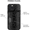 image:imageVELVET CAVIAR Compatible with iPhone 11 Pro Wallet Case for Women  Credit Card Holder Slot  Cute Slim amp Protective Wallet Phone Cases 8ft Drop Tested  Black Leopard PrintBlack Leopard
