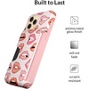image:imageVELVET CAVIAR Compatible with iPhone 12 Pro Max Wallet Case for Women  Credit Card Holder  Slim Protective Design 8ft Drop Tested  Holographic Blue Pink MarbleNude Lips
