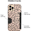 image:imageVELVET CAVIAR Compatible with iPhone 1212 Pro Wallet Case for Women  Credit Card Holder  Slim Protective Design 8ft Drop Tested  Holographic Blue Pink MarbleSpotted Cheetah