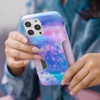 image:imageVELVET CAVIAR Compatible with iPhone 1212 Pro Wallet Case for Women  Credit Card Holder  Slim Protective Design 8ft Drop Tested  Holographic Blue Pink MarblePastel Galaxy