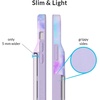 image:imageVELVET CAVIAR Compatible with iPhone 1212 Pro Wallet Case for Women  Credit Card Holder  Slim Protective Design 8ft Drop Tested  Holographic Blue Pink MarblePastel Galaxy