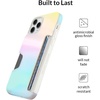 image:imageVELVET CAVIAR Compatible with iPhone 13 Pro Wallet Case for Women  Credit Card Holder  Slim Protective Design 8ft Drop Tested  Holographic Blue Pink MarbleIridescent White Opal