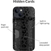 image:imageVELVET CAVIAR Compatible with iPhone 13 Wallet Case for Women  Credit Card Holder Slot  Cute Slim amp Protective Wallet Phone Cases 8ft Drop Tested  Black Leopard Print