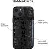 image:imageVELVET CAVIAR Compatible with iPhone 14 Plus Wallet Case for Women  Credit Card Holder Slot  Cute Slim amp Protective Wallet Phone Cases 8ft Drop Tested  Black Leopard PrintBlack Leopard
