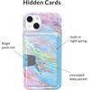 image:imageVELVET CAVIAR Compatible with iPhone 14 Plus Wallet Case for Women  Credit Card Holder Slot  Cute Slim amp Protective Wallet Phone Cases 8ft Drop Tested  Black Leopard PrintHolographic Moonstone Marble