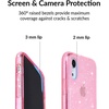 image:imageVELVET CAVIAR Compatible with iPhone XR Case Lips for Girls amp Women  Cute Clear Protective Phone Cases Nude LipsPink Stardust Glitter