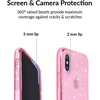 image:imageVELVET CAVIAR Compatible with iPhone Xs Case amp iPhone X Case Cactus for Women amp Girls  Cute Clear Protective Phone CasesPink Stardust Glitter