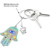 image:imageVELVET CAVIAR Cute KeyChains for Women  Key Chain Accessories for Car KeysHamsa Hand