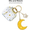 image:imageVELVET CAVIAR Cute KeyChains for Women  Key Chain Accessories for Car KeysMoon