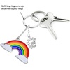 image:imageVELVET CAVIAR Cute KeyChains for Women  Key Chain Accessories for Car KeysRainbow