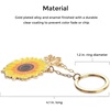 image:imageVELVET CAVIAR Cute KeyChains for Women  Key Chain Accessories for Car KeysSunflower