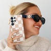 image:imageVELVET CAVIAR Designed for Samsung Galaxy S25 Case  8ft Drop Tested  Cute Protective Case for Women Pink Sweet CherryNude Checkered