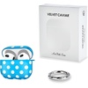 image:imageVelvet Caviar Compatible with AirPods 3rd Generation Case with Keychain  Cute Protective Hard AirPod 3 Cases for Women  White CamoAquamarine Polka Dot
