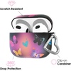 image:imageVelvet Caviar Compatible with AirPods 3rd Generation Case with Keychain  Cute Protective Hard AirPod 3 Cases for Women  White CamoAurora Butterfly