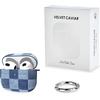 image:imageVelvet Caviar Compatible with AirPods 3rd Generation Case with Keychain  Cute Protective Hard AirPod 3 Cases for Women  White CamoDenim Vibe Checkered