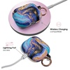 image:imageVelvet Caviar Compatible with AirPods 3rd Generation Case with Keychain  Cute Protective Hard AirPod 3 Cases for Women  White CamoGalaxy Glitter