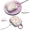 image:imageVelvet Caviar Compatible with AirPods 3rd Generation Case with Keychain  Cute Protective Hard AirPod 3 Cases for Women  White CamoGeometric Marble