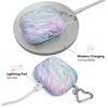 image:imageVelvet Caviar Compatible with AirPods 3rd Generation Case with Keychain  Cute Protective Hard AirPod 3 Cases for Women  White CamoHolographic Pink Blue Marble