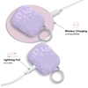 image:imageVelvet Caviar Compatible with AirPods 3rd Generation Case with Keychain  Cute Protective Hard AirPod 3 Cases for Women  White CamoLilac Leopard