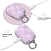 image:imageVelvet Caviar Compatible with AirPods 3rd Generation Case with Keychain  Cute Protective Hard AirPod 3 Cases for Women  White CamoLilac Vibe Checkered