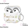 image:imageVelvet Caviar Compatible with AirPods 3rd Generation Case with Keychain  Cute Protective Hard AirPod 3 Cases for Women  White CamoMatcha Please